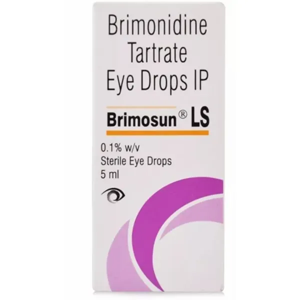 0.1% W/V Brimosun LS Brimonidine Tartrate Eye Drops IP 0.1% — Buy Online