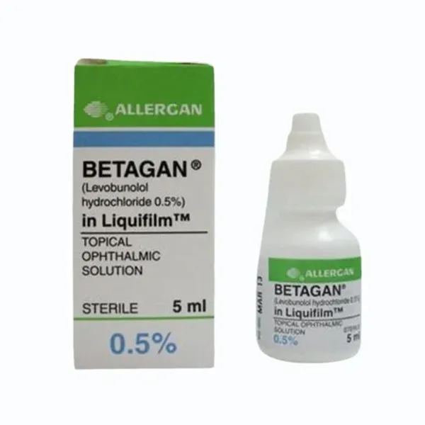 0.5% Betagan Levobunolol Hydrochloride Topical Ophthalmic Solution 0.5% — Buy Online