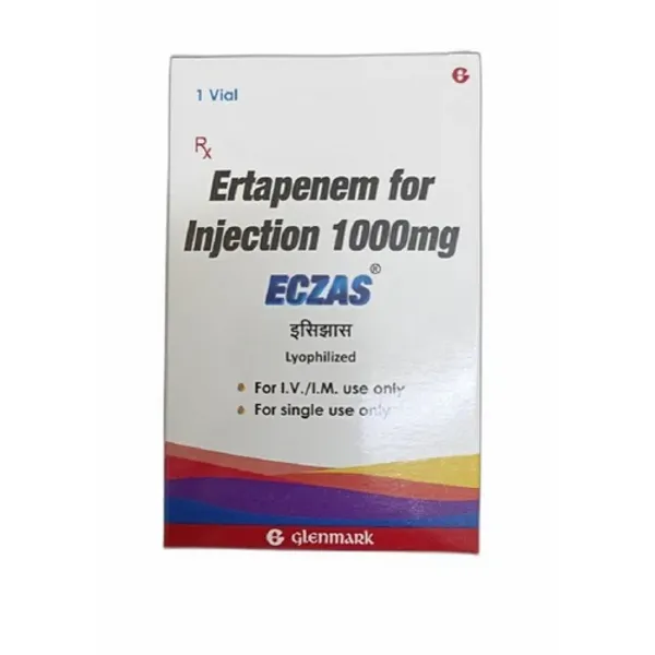 1000mg Eczas Ertapenem Injection 1000mg — Buy Online