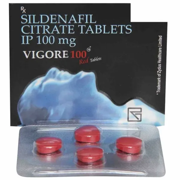 100mg Vigore Sildenafil Citrate Tablets IP 100mg — Buy Online