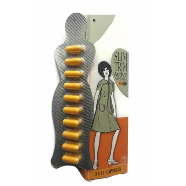 120mg Slim Trim Active Orlistat Capsules 120mg — Buy Online