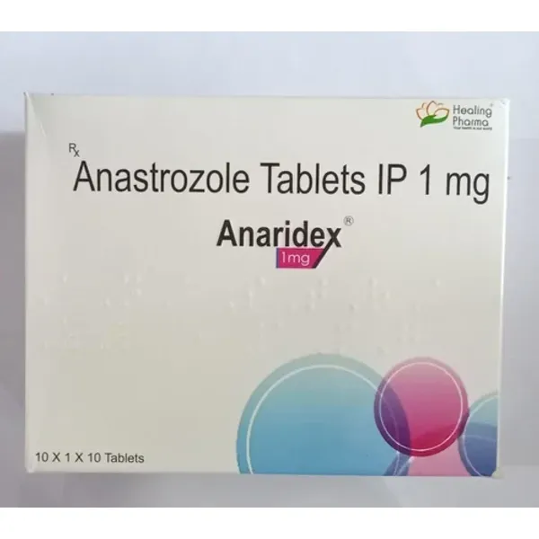 1mg Anaridex Anastrozole Tablets IP 1mg — Buy Online from NexCure Health