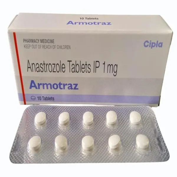 1mg Armotraz Anastrozole Tablets IP 1mg — Buy Online from NexCure Health