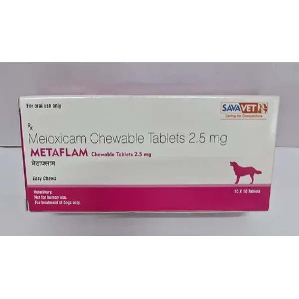 2.5mg Metaflam Meloxicam Chewable Tablets 2.5mg — Buy Online