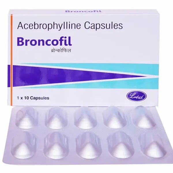200mg Broncofil Acebrophylline Capsules 200mg — Buy Online