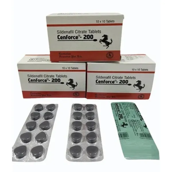 200mg Cenforce Sildenafil Citrate Tablets 200mg — Buy Online