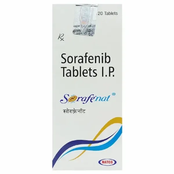 200mg Sorafenat Sorafenib Tablets IP 200mg — Buy Online from NexCure Health