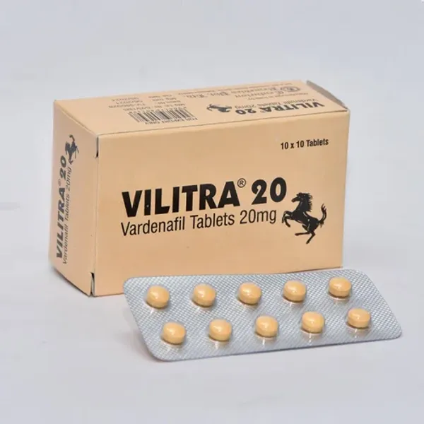 20mg Vilitra Vardenafil Tablets 20mg — Buy Online from NexCure Health