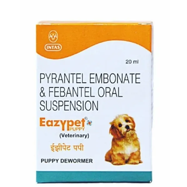 20ml Eazypet Pyrantel Embonate and Febantel Oral Suspension 20ml — Buy Online
