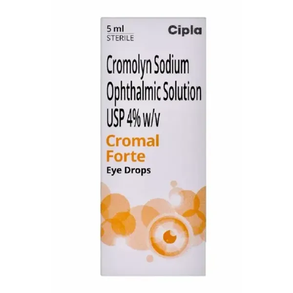 4%W/V Cromal Forte Cromolyn Sodium Ophthalmic Solution USP 4% — Buy Online