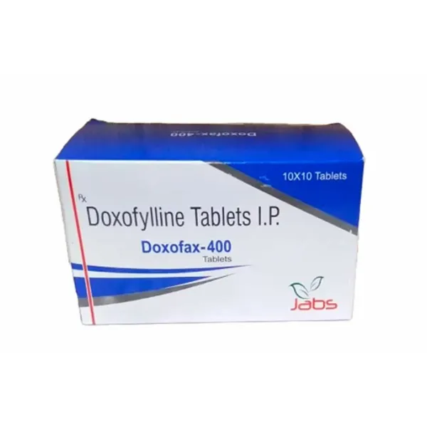 400mg Doxofax Doxofylline Tablets IP 400mg — Buy Online from NexCure Health