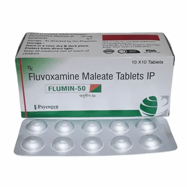 50mg Flumin Fluvoxamine Maleate Tablets IP 50mg — Buy Online
