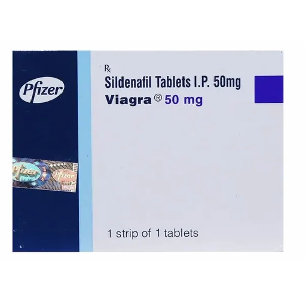 50mg Viagra Sildenafil Tablets IP 50mg — Buy Online from NexCure Health