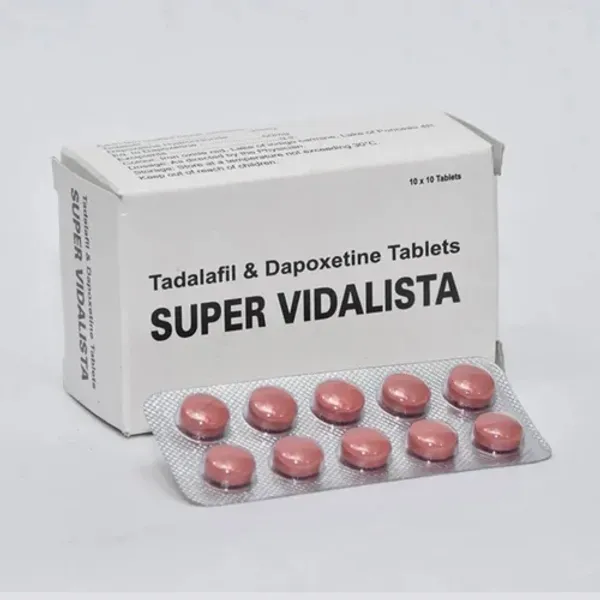 80mg Super Vidalista Tadalafil and Dapoxetine Tablets 80mg — Buy Online from NexCure Health