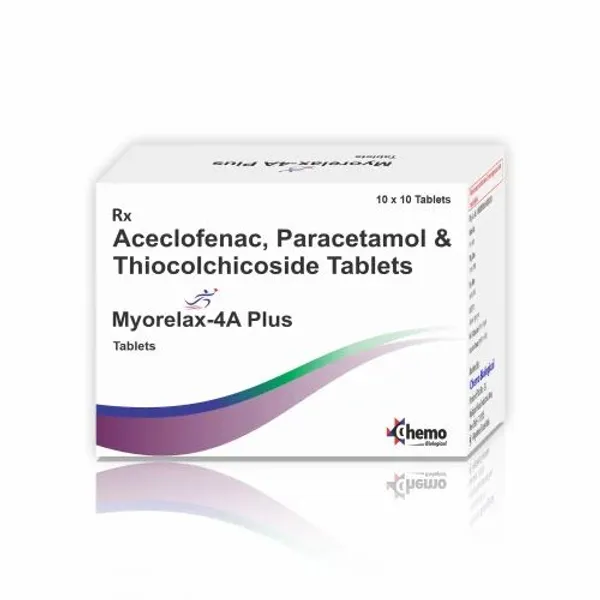 Aceclofenac Paracetamol And Thiocolchicoside Tablets — Buy Online