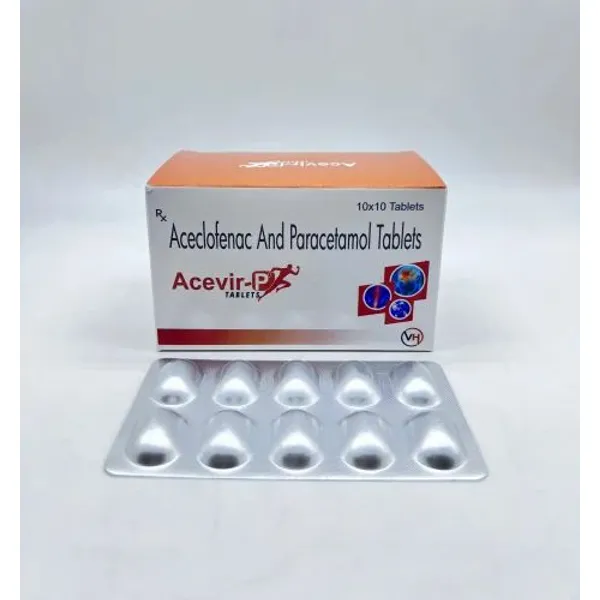 Aceclofenac & Paracetamol Tablets — Buy Online