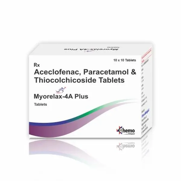 Aceclofenac Paracetamol Thiocolchicoside Tablets — Buy Online
