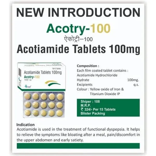 Acotiamide Tablets 100mg 100mg — Buy Online