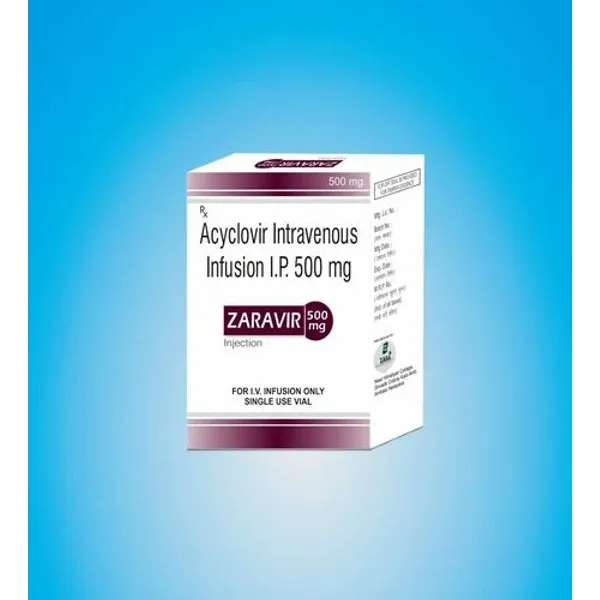 Acyclovir Injection 500 mg in PCD Franchise with Mono Ploy Rights 500 mg — Buy Online from NexCure Health