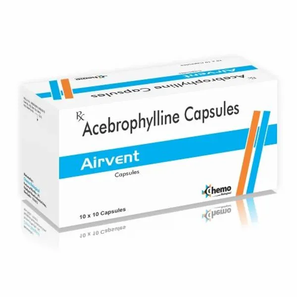 Airvent Acebrophylline Capsules — Buy Online