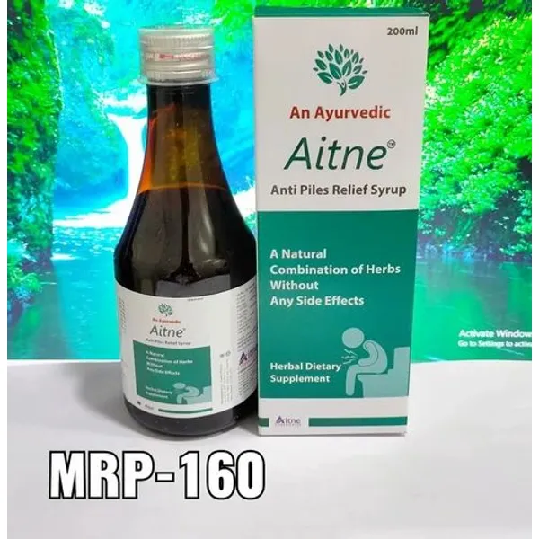 AITNE AN AYURVEDIC ANTI PILES RELIEF SYRUP — Buy Online from NexCure Health