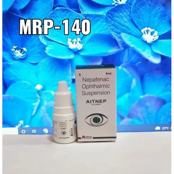 AITNEP-EYE DROP NEPAFENAC 0.1 BENZALKONIUM CHLORIDE SOLUTION I.P 0.005% 0.005% — Buy Online from NexCure Health