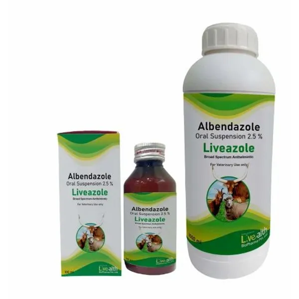 Albendazole oral Suspension 2.5% 2.5% — Buy Online