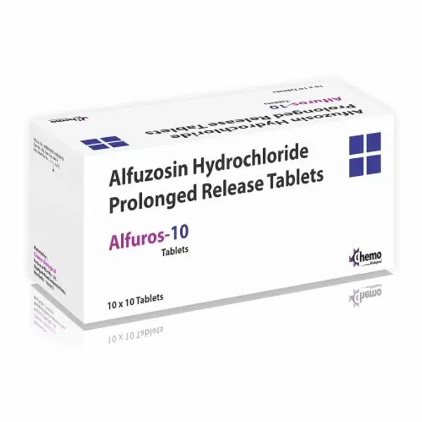 Alfuzosin 10mg Extended Release Tablets 10mg — Buy Online