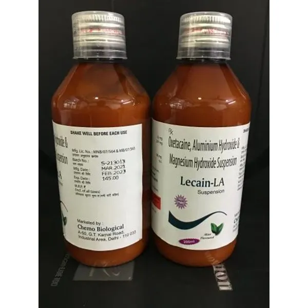 Aluminium Hydroxide Magnesium Hydroxide and Oxetacain — Buy Online