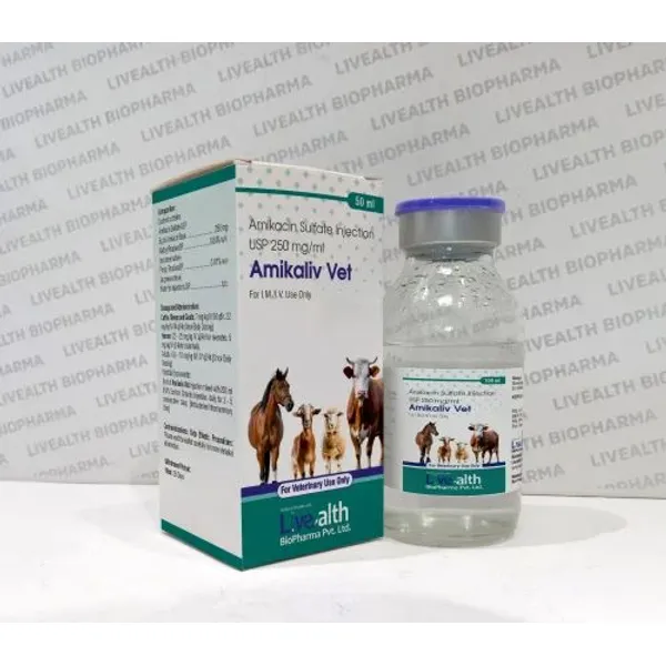 Amikacin sulphate injection USP 250 mg/ml 250 mg — Buy Online from NexCure Health