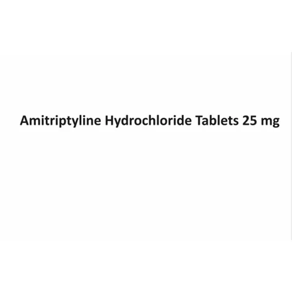 Amitriptyline Hydrochloride Tablets 25 mg 25 mg — Buy Online