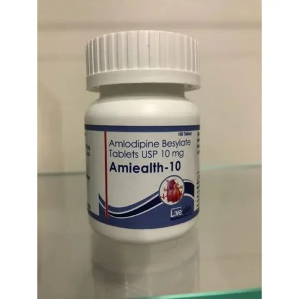 Amlodipine Besylate Tablets USP 10 mg 10 mg — Buy Online