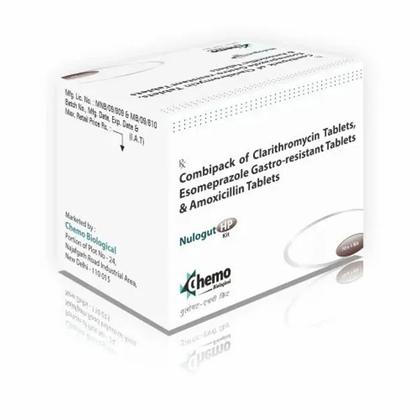 Amoxicillin Clarithromycin Esomeprazole — Buy Online