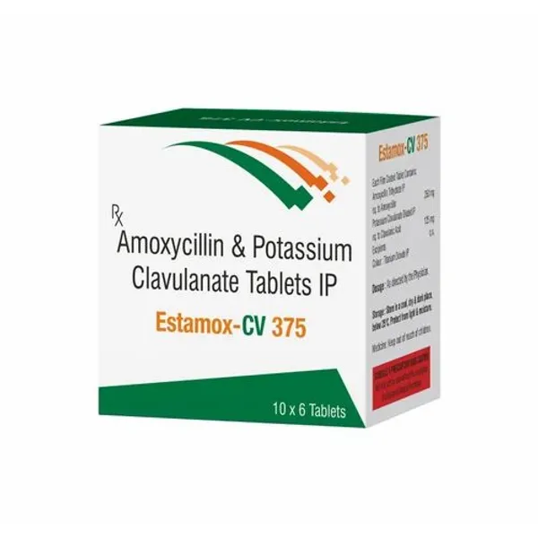Amoxicillin Potassium Clavulanate 375 tablets — Buy Online