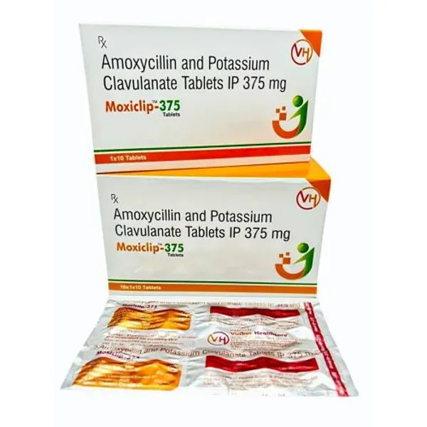 Amoxicillin Potassium Clavulanate 375mg Tablet 375mg — Buy Online