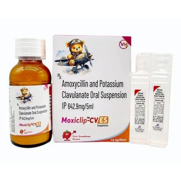 Amoxycillin Trihydrate 600mg & Clavulanic Acid 42.9mg Dry Syrup 600mg — Buy Online from NexCure Health