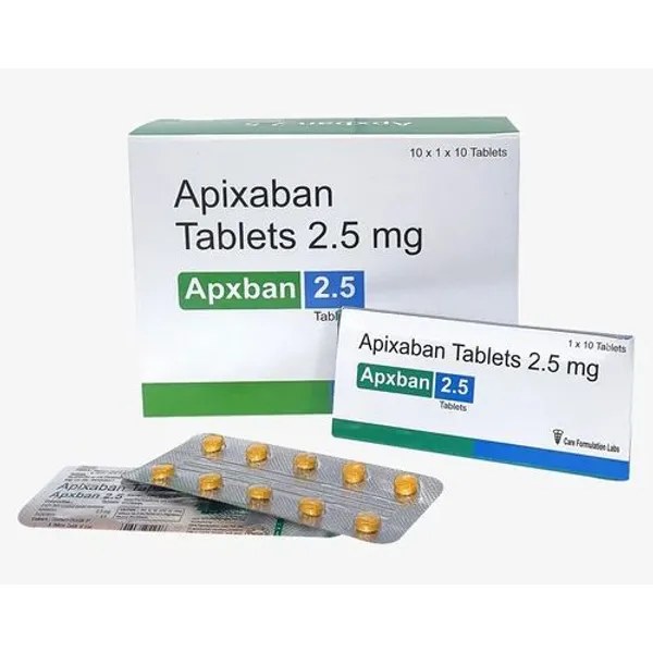 Apixaban 2.5 Mg Tablet 2.5 Mg — Buy Online