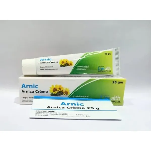 Arnica Cream 25gm 25g — Buy Online from NexCure Health