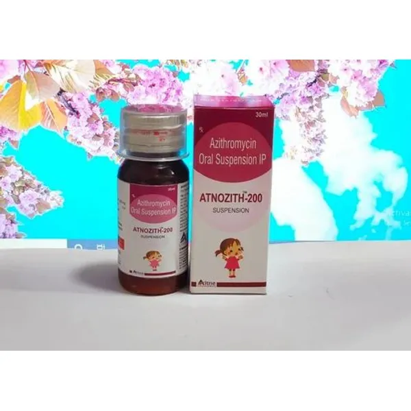 ATNOZITH 200 AZITHROMYCIN 200MG SUSPENSION 200MG — Buy Online from NexCure Health