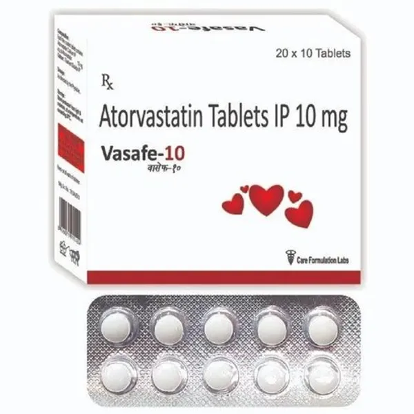 Atorvastatin Calcium Tablets IP 10mg 10mg — Buy Online from NexCure Health
