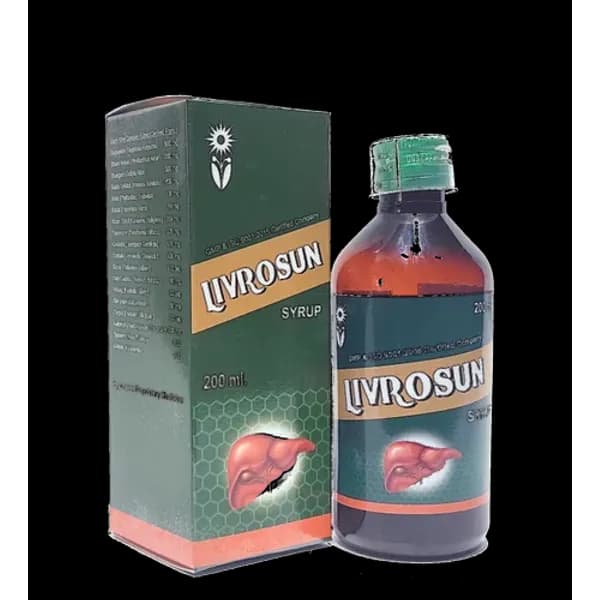 AYURSUN Livrosun Syrup — Buy Online from NexCure Health