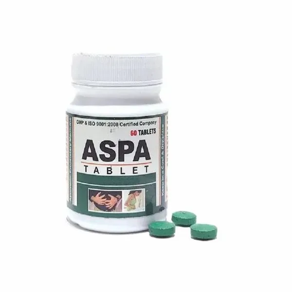 Ayurvedic Anti Spasmodic Tablet - Ayursun Aspa Tablet — Buy Online from NexCure Health