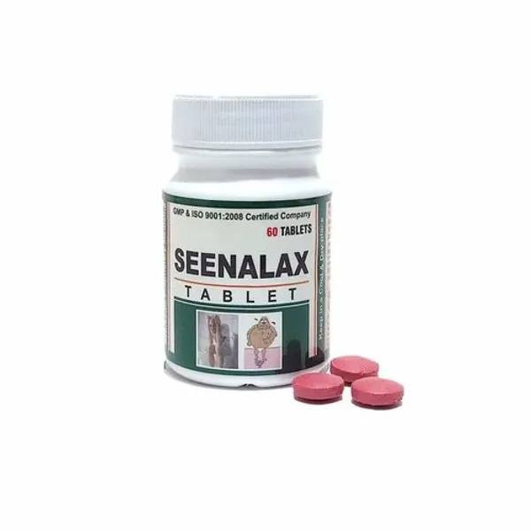 Ayurvedic Constipation Tablet - Ayursun Seenalax 60 Tablet — Buy Online from NexCure Health