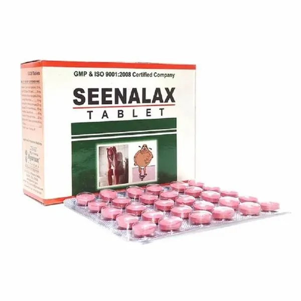 Ayurvedic Costipation Tablet - Ayursun Seenalax Tablet — Buy Online from NexCure Health