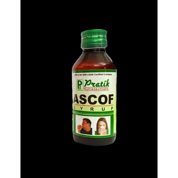 Ayurvedic Herbal Cough Syrup - Ascof Syrup — Buy Online from NexCure Health