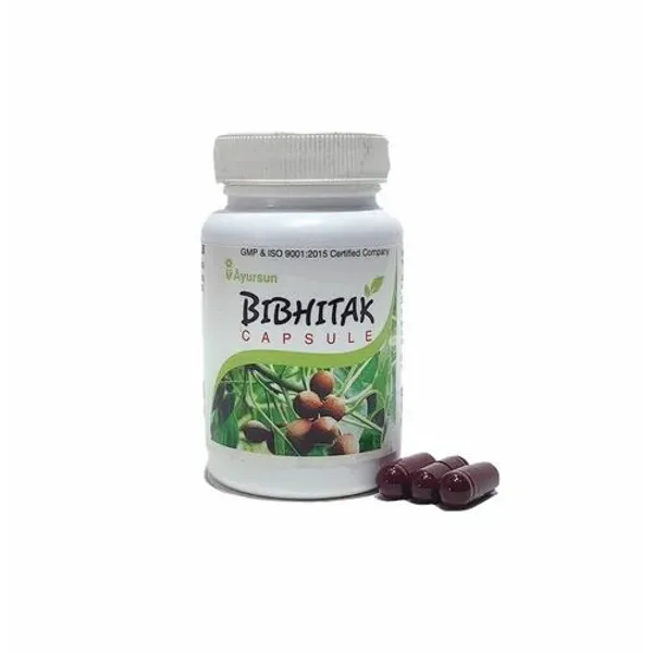 Ayurvedic Herbal Immunity Booster Capsule - Ayursun Bibhitak Capsule — Buy Online from NexCure Health