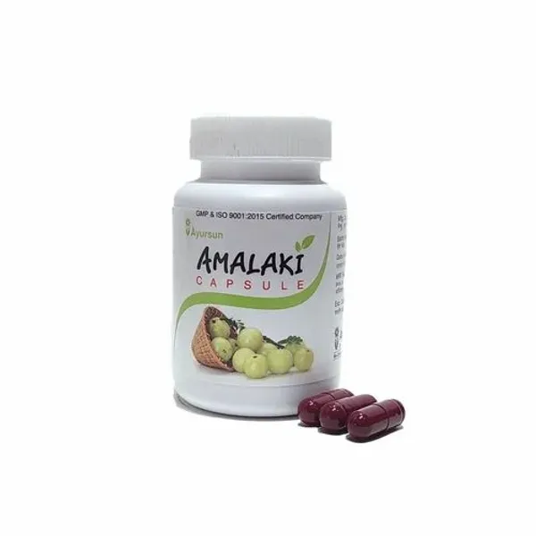 Ayurvedic Herbal Immunomodulator Capsule - Ayursun Amalaki Capsule — Buy Online from NexCure Health