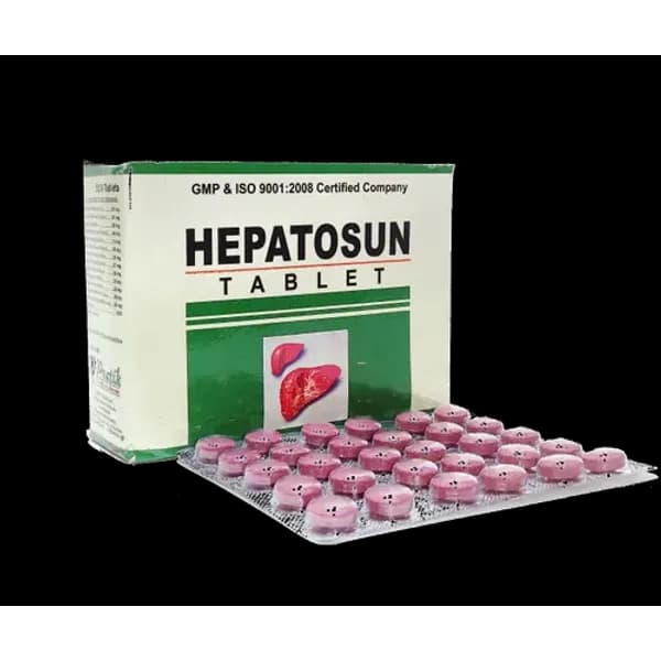 Ayurvedic Herbal Liver Tablet - Hepatosun Tablet — Buy Online from NexCure Health