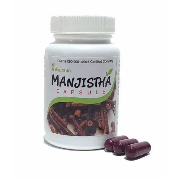 Ayurvedic Herbal Skin Care Capsule - Ayursun Manjistha Capsule — Buy Online