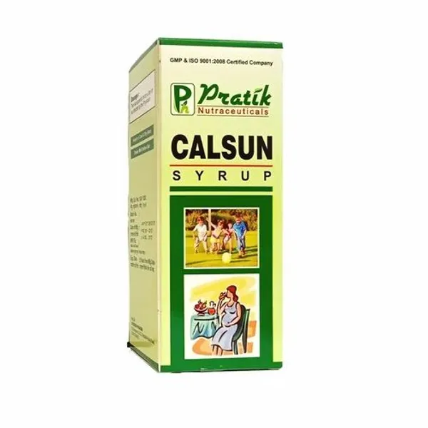 Ayurvedic Herbal Syrup For Iron And Calcium - Calsun Syrup — Buy Online from NexCure Health